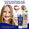 ยาสีฟันสมุนไพรธรรมชาติมังสวิรัติสำหรับการขจัดคราบสกปรกและการฟอกสีฟัน